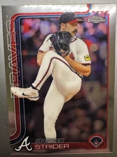2025 Topps Chrome Spencer Strider #46 Braves