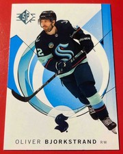 2024-25 SP Oliver Bjorkstrand #67 Blue Kraken