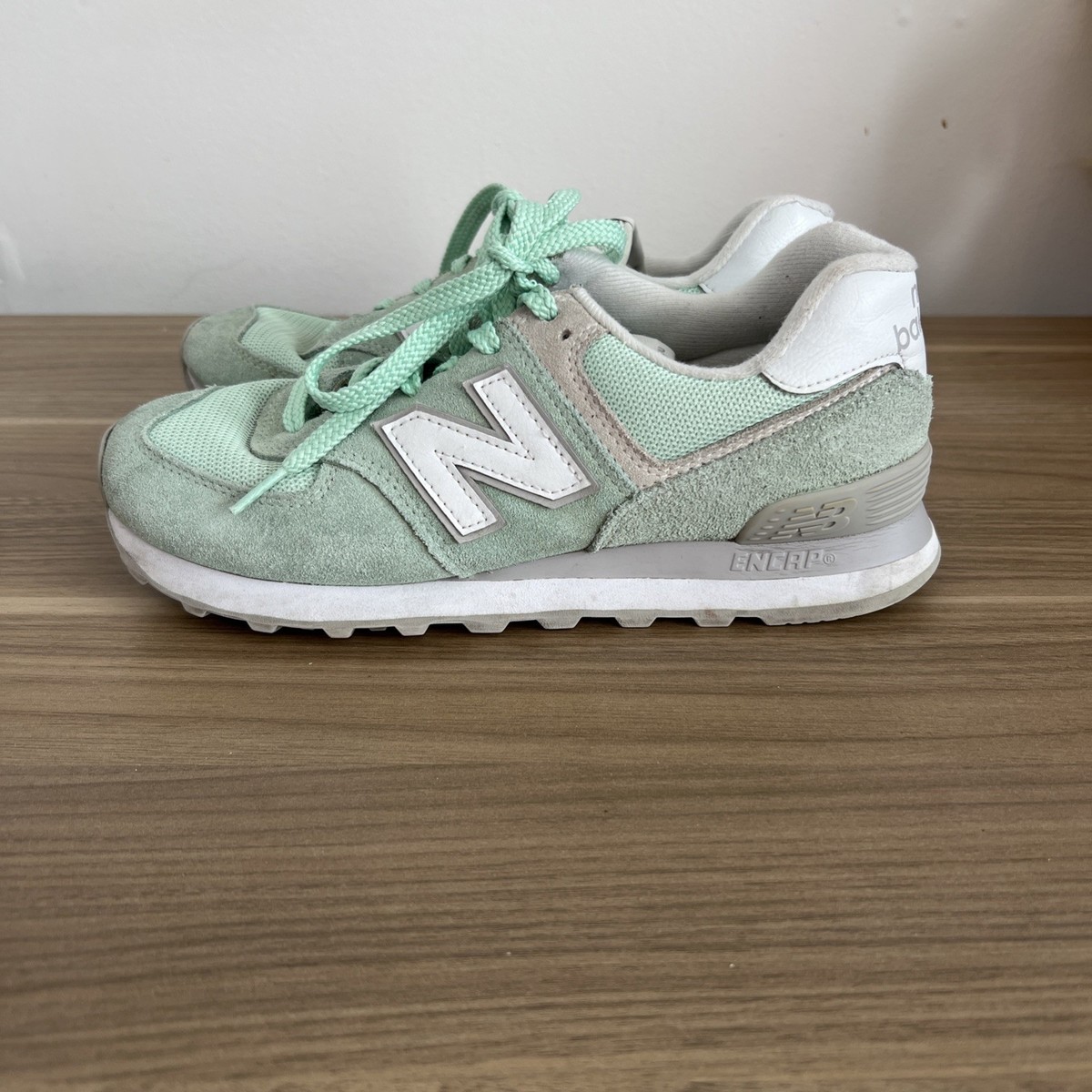 New Balance 574 Sneaker Tennis Show Seafoam Green 8.5 | eBay