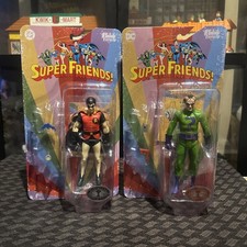 McFarlane Toys DC Retro Super Friends Evil Robin and the riddler- variant