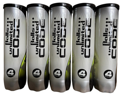 5x 4er Dose Balls Unlimited Code Black Tennisbälle ITF approved Tennis Ball NEU