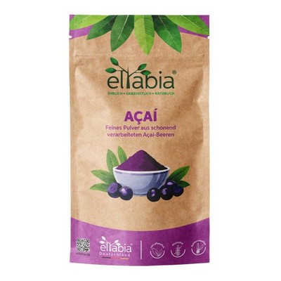 Acai Pulver | Rohkost | 100% rein ohne Zusatzstoffe | Bowl Acaibeere Smoothie