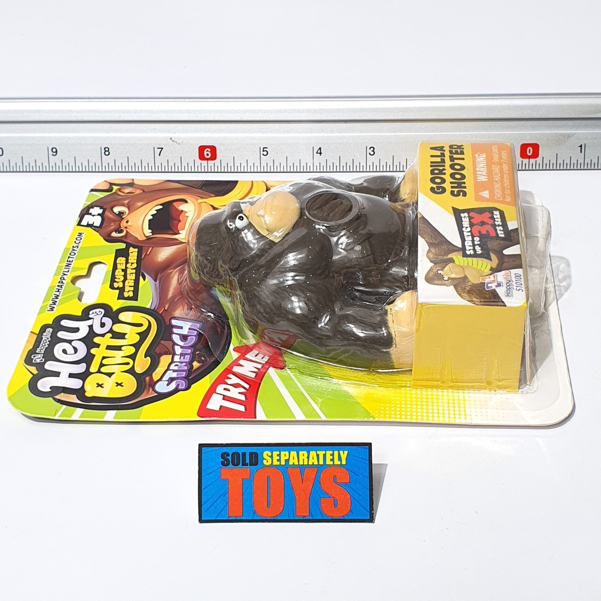 スポーツトイ・アクショントイ Bapezilla2 anti-yo Hey Butty Stretch GORILLA SHOOTER figure squishy stretchy prank