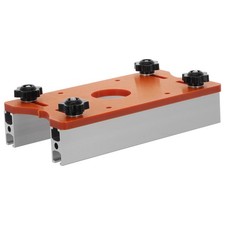  Insert pour table de défonceuse : plaque de rainurage en aluminium, support de