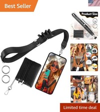 Versatile Crossbody Lanyard for Cell Phones - Adjustable  Stylish Purse Strap