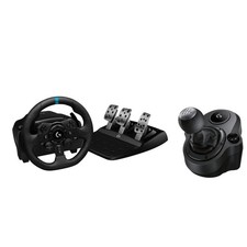 Logitech G923 Racing Wheel and Pedals + Drivi...
