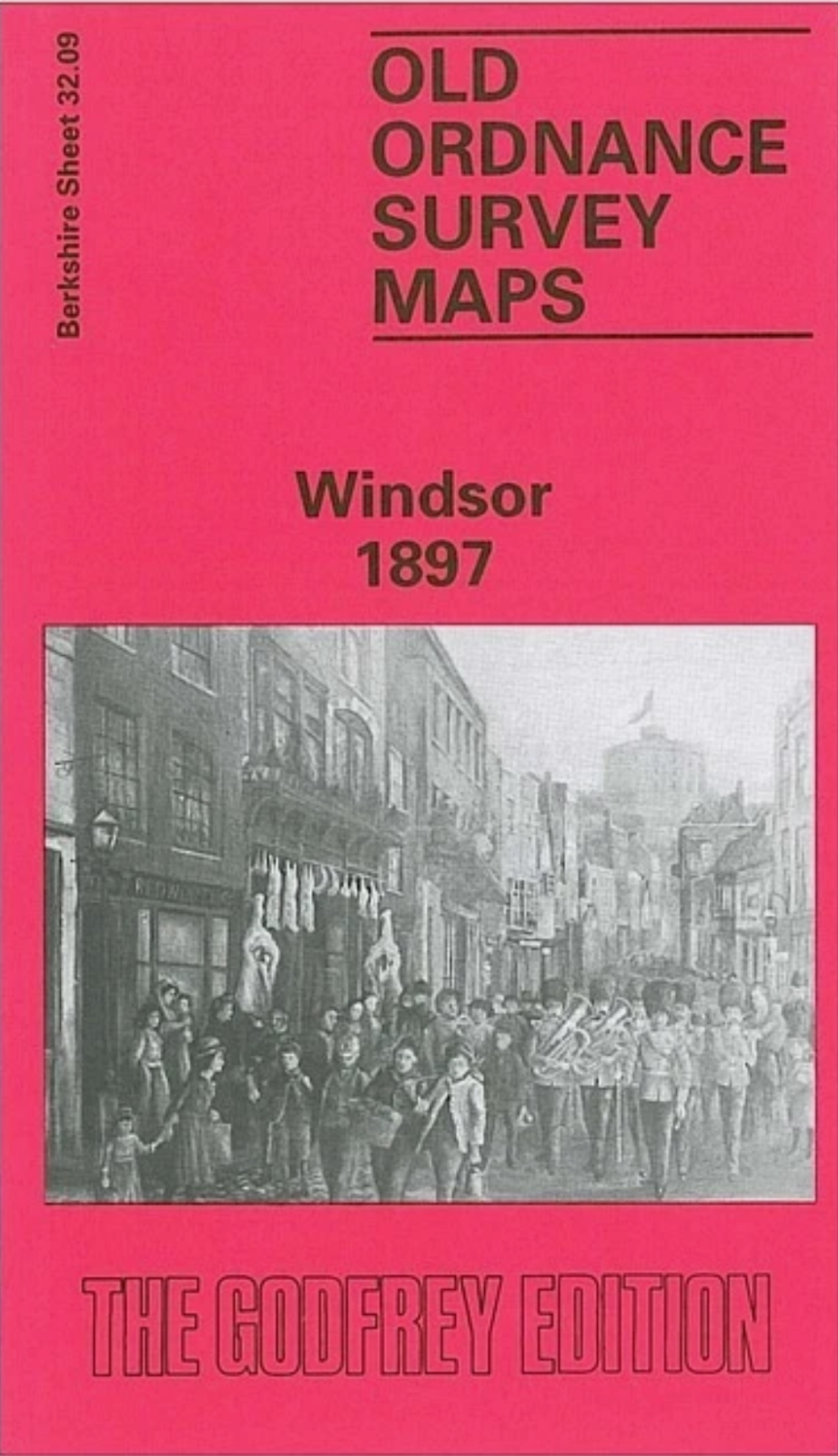 MAP OF Windsor 1897 Berkshire Sheet 32.09 by Judith Hunter NEW