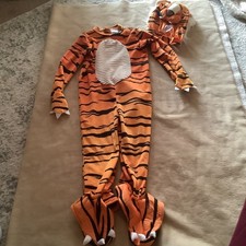 Baby Infant Toddler Child Tiger Halloween Costume Outfit Sz 3-4T