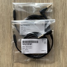 3.5mm Replacement Headphone Cable Black/Gold for Sony WH-1000XM3 XM4