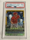 2024 Topps Chrome Cosmic Mike Trout #ET-10 Extraterrestrial Talent Gold /50 PSA