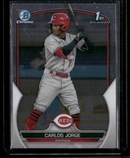 Carlos Jorge 2023 Bowman #BCP-120 Cincinnati Reds