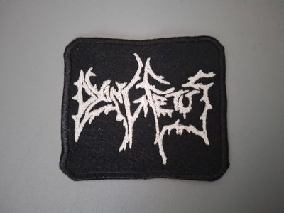 Glow In The Dark Dying Fetus Band Patch Black And White