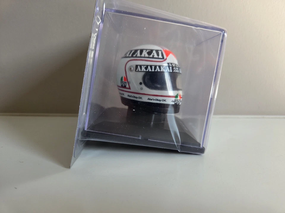 Casco Spark 1/5 - A. Jones - Williams, campione del mondo 1980 - MO8ALA0074 - Immagine 2 di 4