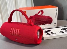 JBL Charge 6 Bluetooth Speaker Waterproof Portable with Strap Red - Brand New