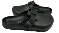 Birkenstock Women's Boston EVA Slip On Walking Clogs Black Size:7 111N
