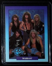 1991 Brockum Rock Cards #253 Warrant