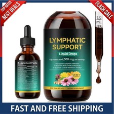 21-in-1 Lymphatic Drainage Drops for Liposomal, 6000mg Immune Lymph System