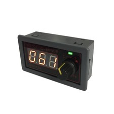 DC 12V 24V 36V 48V 12A 500W PWM Motor Speed Controller, Mini black