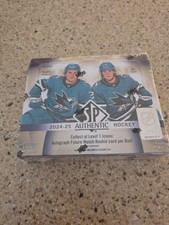 2024-25 NHL SP Authentic Hockey Factory Sealed Hobby Box 1 Auto