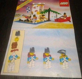 ⭐Lego Pirates 6265 Sabre Island 1989 Instructions ⭐