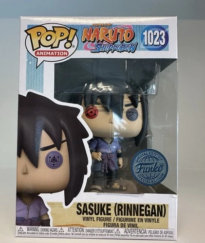 Funko Pop Naruto Sasuke Rinnegan Anime Special Edition Figure #1023 NEW 148-4