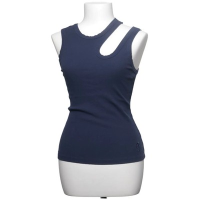 Schiesser, Tank­top, Größe: 36, Blau, Elasthan/Bio-Baumwolle, Einfarbig #bFd