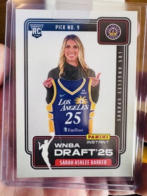 Sarah Ashlee Barker Rookie 2025-26 Panini Instant WNBA - Draft Night /1165