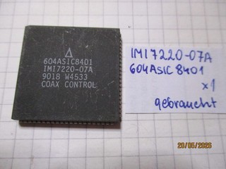 1x Vintage IMI7220 07A 604ASIC8401 Coax Control PLCC84 gebraucht ungeprüft