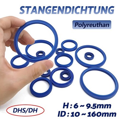 Polyurethan DHS Hydraulikzylinder Kolbenstange Öldichtung Wellendichtring 10-160