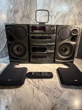 JVC compact component system MX-S500 hifi system separates remote speakers fully