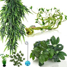 Reptile Plants Terrarium Hanging Plant Climbing Vines Reptile Hide Leopard Gecko