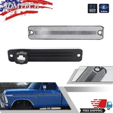2PCS Clear Lens Side Marker Lights For 1973-1979 Ford F150 Bronco F Series Truck