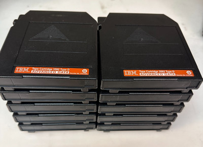Pack of 10 IBM JD 3592JD 10TB Advanced Enterprise Data Tape Cartridge PN:2727263