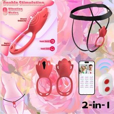 Butterfly Panty Wearable Vibrator Adult Sex Toys for Women APP Control Clitoris