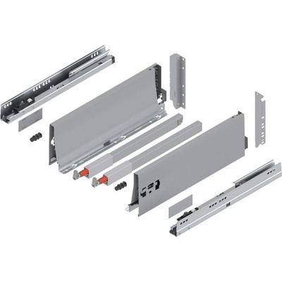 Blum Tandembox antaro D-Reling(K) | 1 Paar, 30kg 350mm | Vollauszug, grau