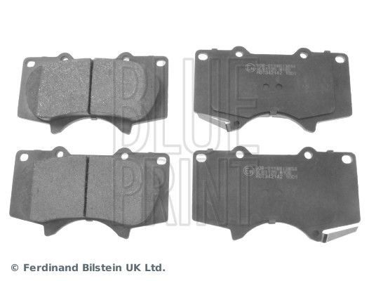 Blue Print Bremsbelagsatz, Scheibenbremse Vorne F?R Mitsubishi Toyota-image