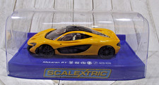 Scalextric Racing Volcano Yellow McLaren P1 Slot Car
