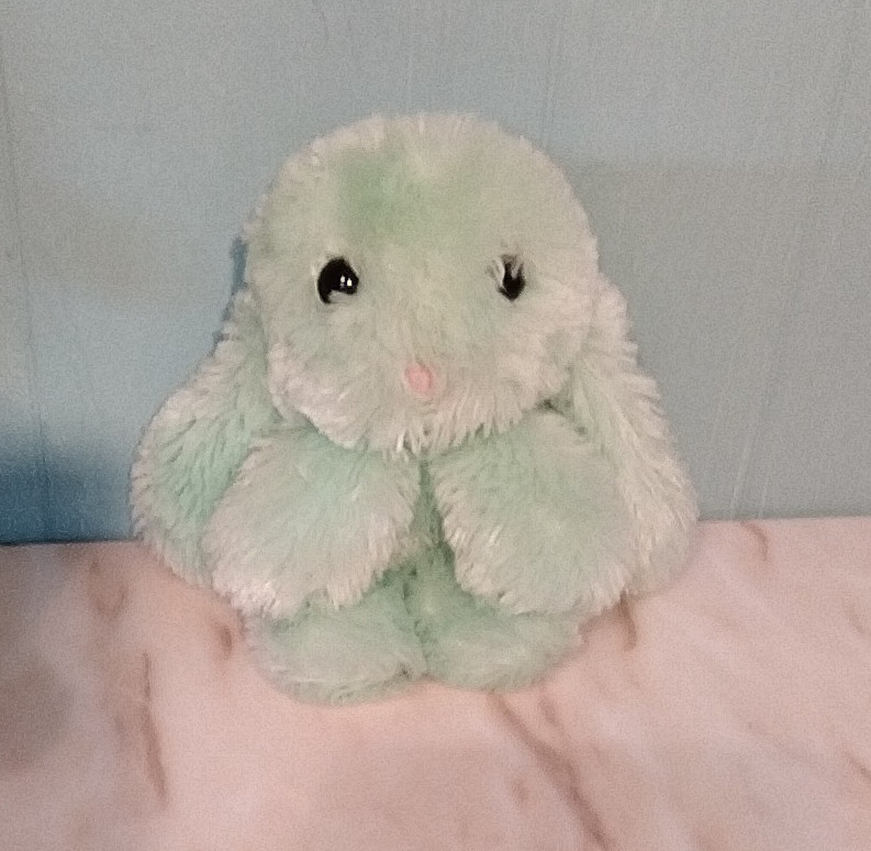 Kellytoy Bunny Rabbit Plush Mint Green 9