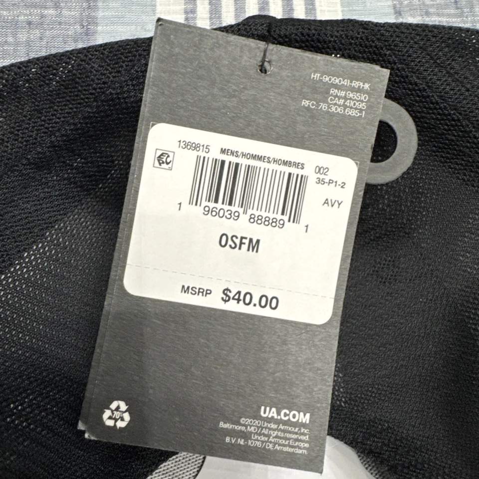 Under Armour Project Rock Negro Adam DC WB Para hombres Negro Camionero Snapback Sombrero Foto 3 de 4