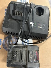 Snap On 18v-14.4v Dual Battery Charger Ctc131 And Good 18 Volt Battery