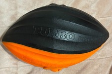 VTG Original Orange  Black 1989 Parker Brothers Nerf TURBO SCREAMER Football