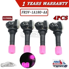 4PCS FR3V1A180AA Tire Pressure Sensors for Ford F150 Edge Mustang Lincoln