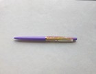 Vintage Purple Plastic Minnesota Timber Wolf Floater Pen Made In Denmark — photo 1