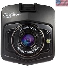High-Resolution Dash Cam with Night Vision  Loop Recording for Car Safety
