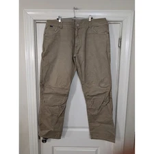 Kuhl Mens 40x32 Ryder Pants Tan Vintage Patina Dye Outdoor Hiking Work