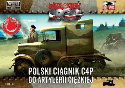 First To Fight Bausätze 062 1:72 C4P Polish Heavy Artillery Tractor