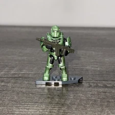 Mega Bloks Construx Halo Infinite Series 5 Green Spartan EOD Figure Weapon