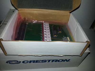 CRESTRON CNXRY-8 RELAY CONTROL CARD PAC2 PRO2 AV2 EXPANSION | eBay