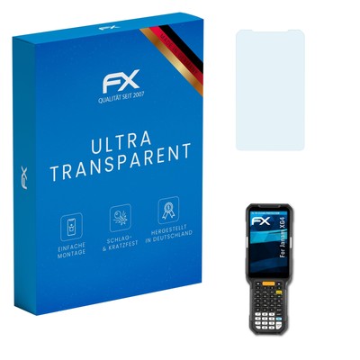 atFoliX 2x Displayschutzfolie für Janam XG4 Schutzfolie klar Folie