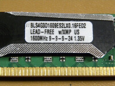 Crucial Ballistix Sport BLS4G3D1609ES2LX0.16FED2 DDR3 PC3